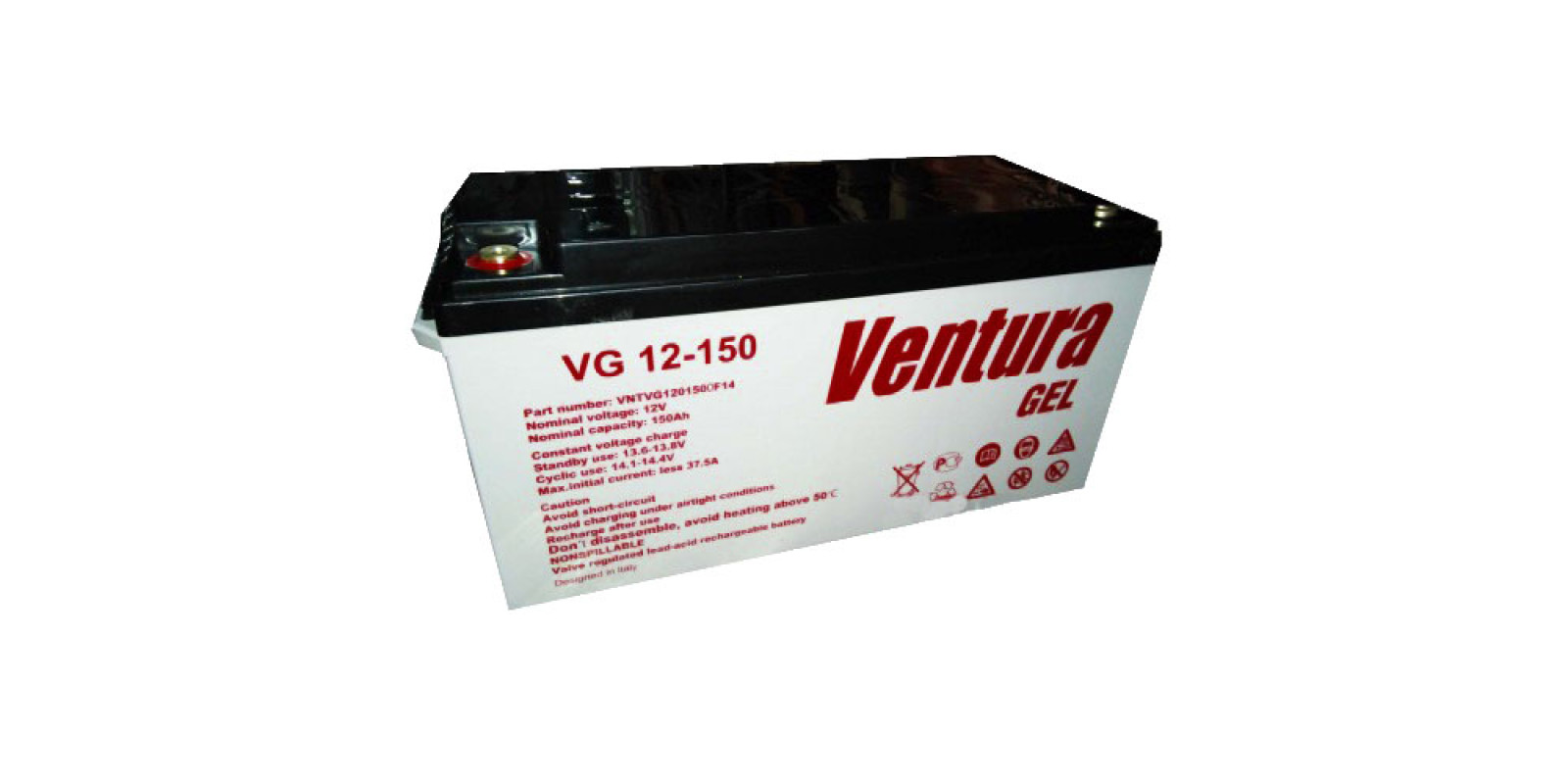 Акумуляторна батарея Ventura VG12-150 (12В, 150Ач)